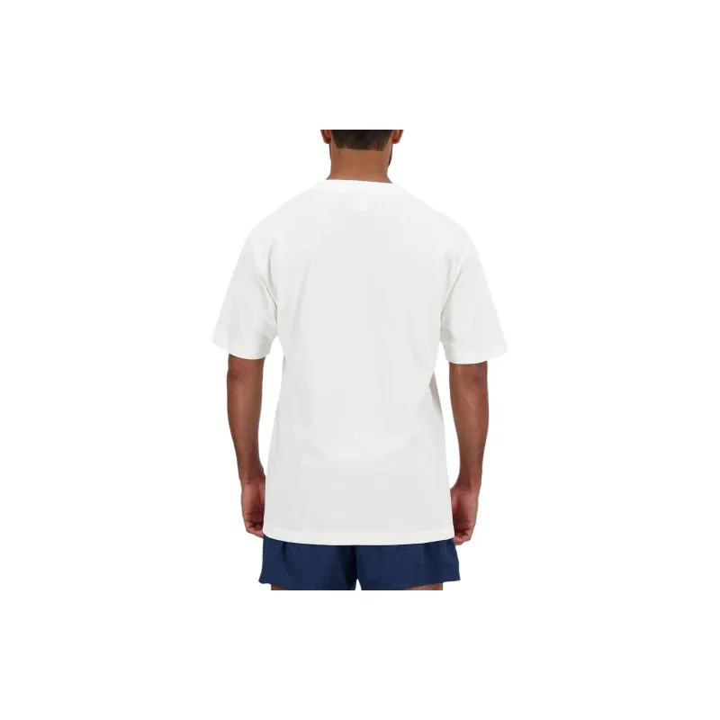 New Balance Graphic Premium Sport Culture T Shirt Men's Sea Salt-3