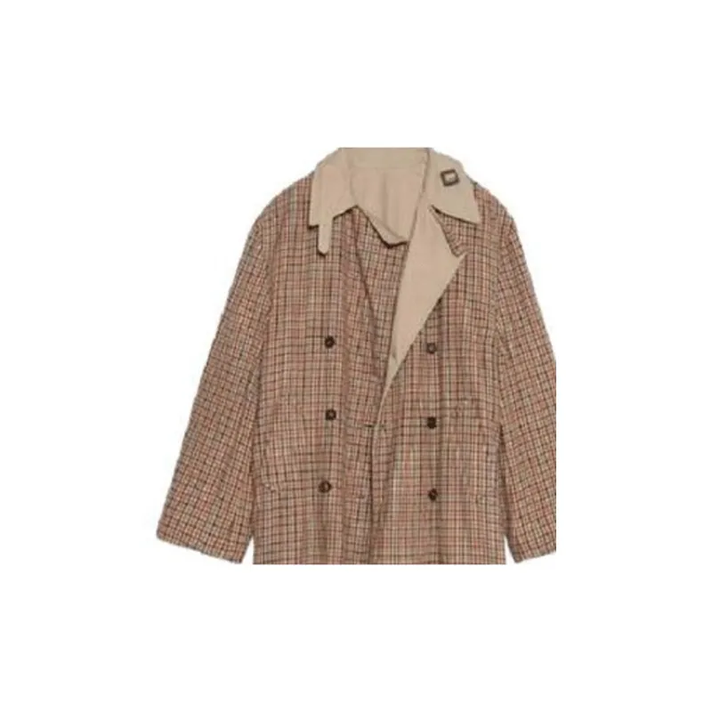Balenciaga Reversible Double Breasted Trench Coat-5