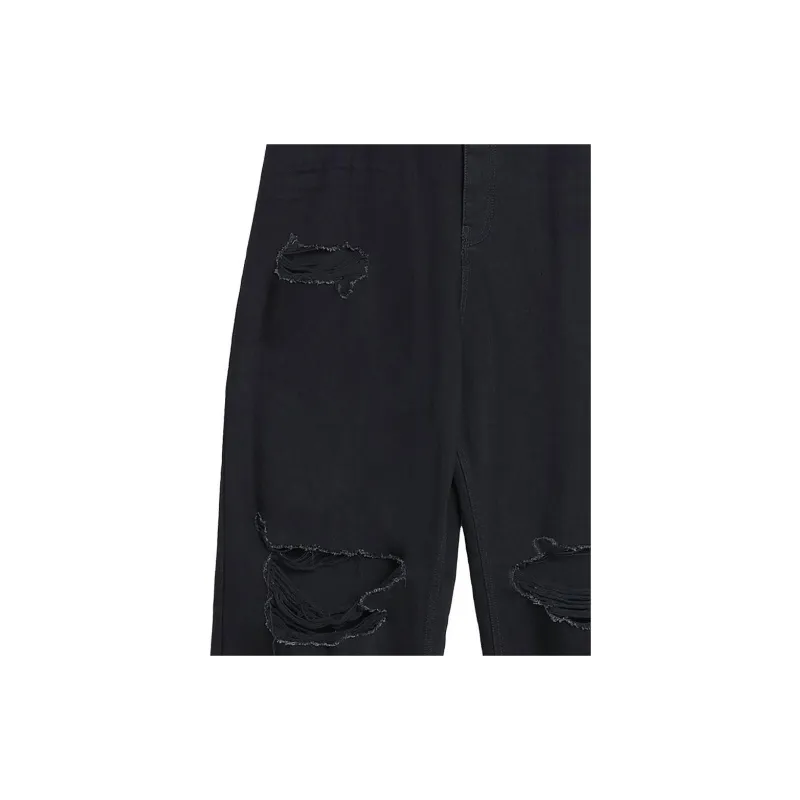 Balenciaga SS22 Jeans Loose Fit Style Men's Black-4