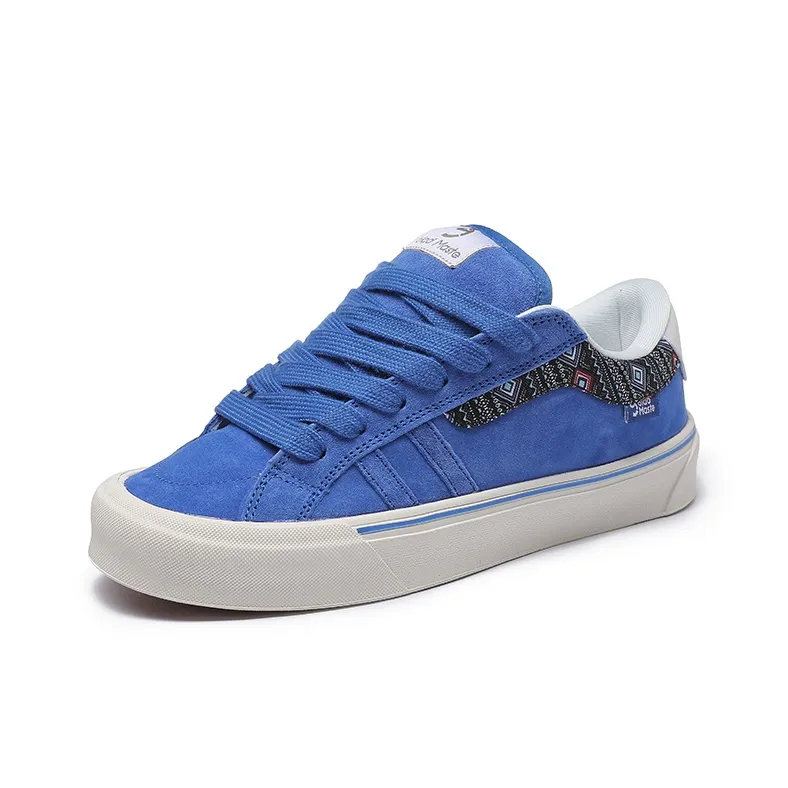 BladMaste Slip Resistant, Abrasion Resistant, Lightweight Low Top Skateboard Shoes Unisex Blue-1
