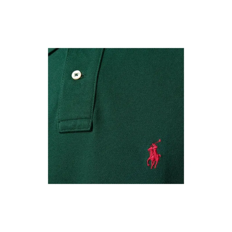 Polo Ralph Lauren Logo Embroidered Short Sleeved Polo Shirt-7