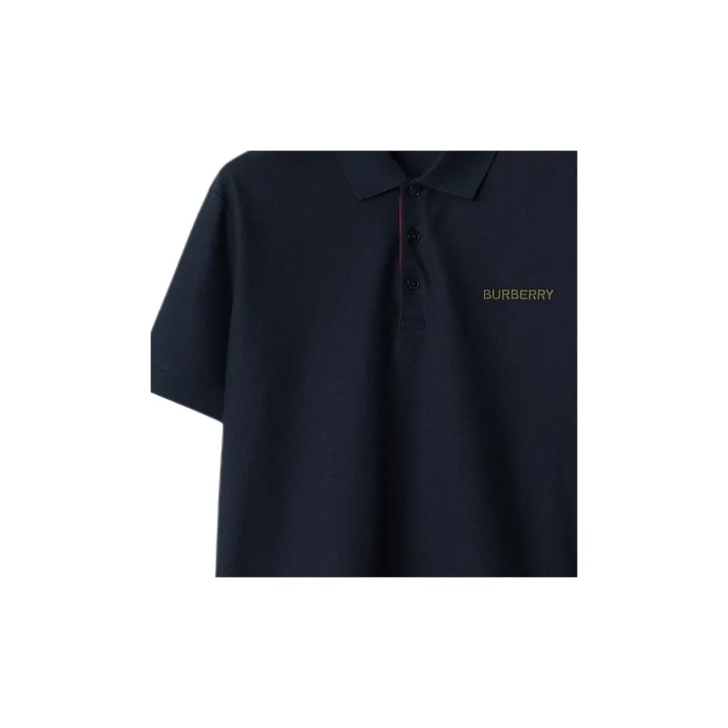 Burberry SS24 Polo Shirt Men's Navy-9