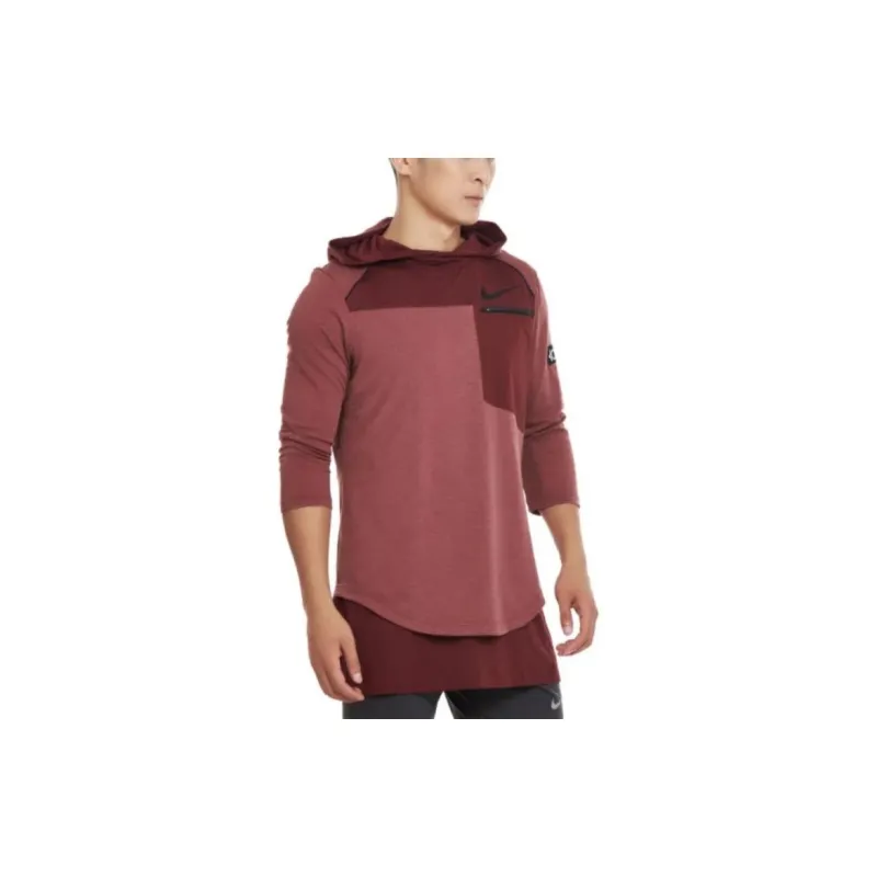 Nike Sweatshirts Men Burgundy-3