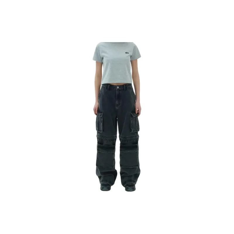 EGO FETCH SS24 Series Jeans Unisex Black-2