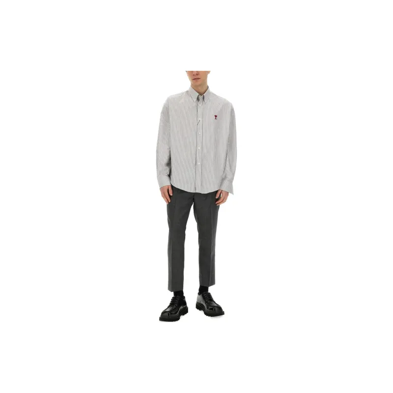 AMIPARIS Paris Mid Rise Tailored Cut Trousers-3