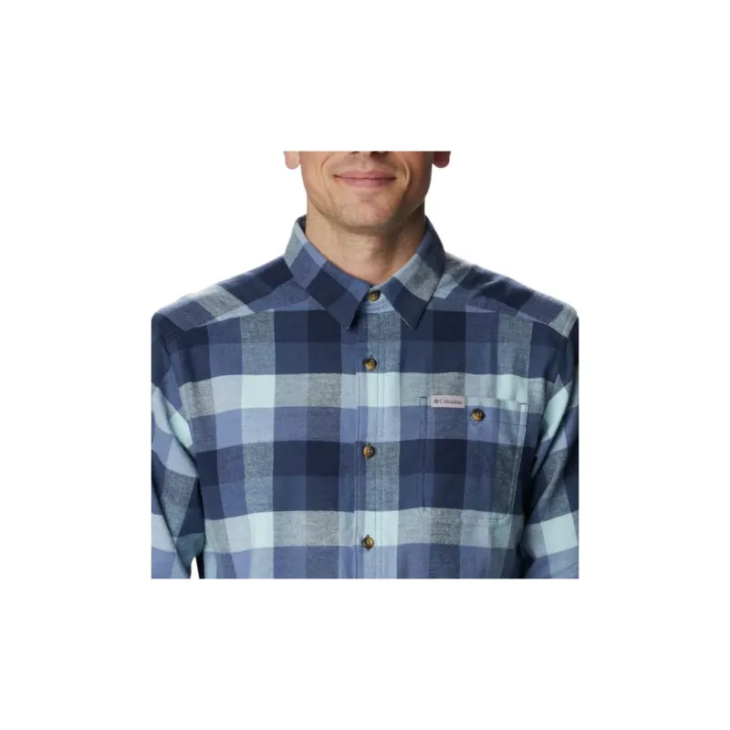 Columbia Cornell Woods Shirt Men's Blue-4
