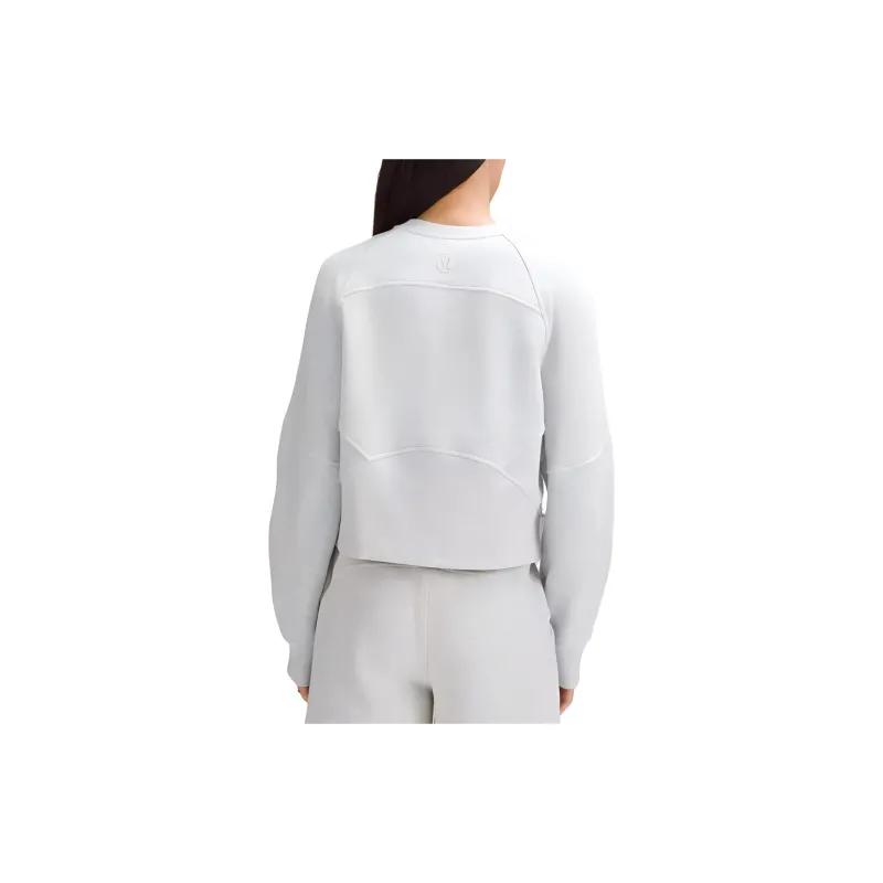 Lululemon Scuba Sweatshirt Women's Extremely Light Gray-1