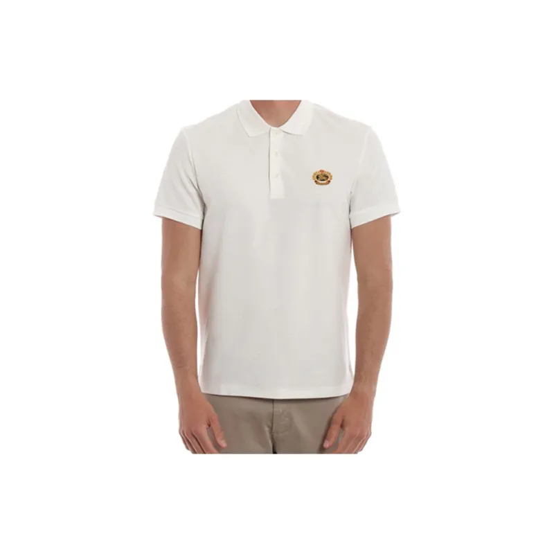 Burberry Polo Shirts Men White-2