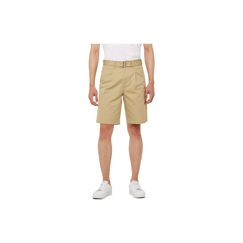 CALVIN KLEIN Casual Shorts Men's Beige-2