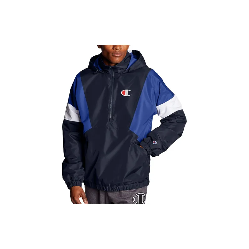 Champion Jacket US Version Men's Navy Blue Royal Blue-3