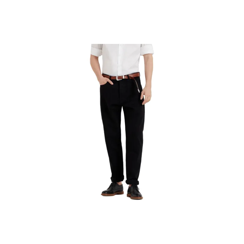 Brunello Cucinelli SS24 Jeans Men's Black-1