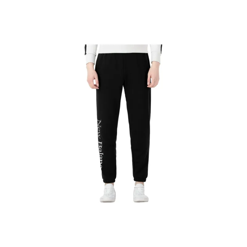 New Balance Knitted Sweatpants Men Black-2