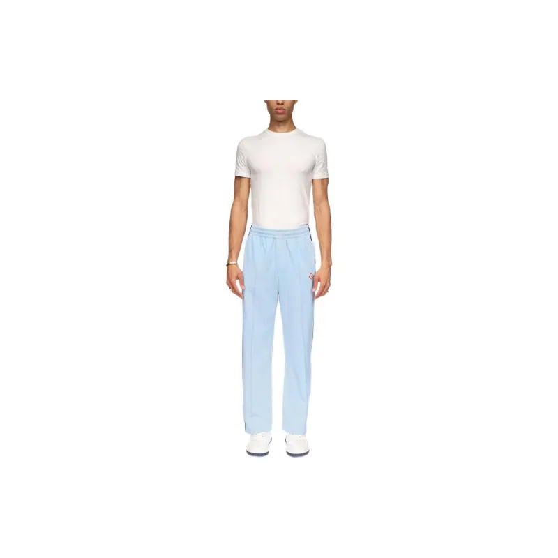 CASABLANCA FW24 Pre Fall Collection Knitted Sweatpants Men's Blue-4