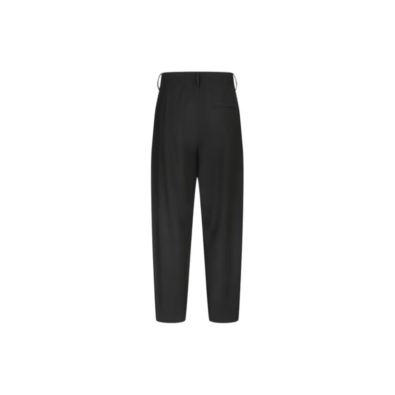 CROQUIS Casual Pants Men 001 Jet Black-3