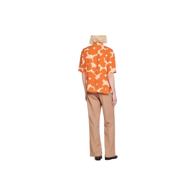 Sandro Shirts Men Orange-2