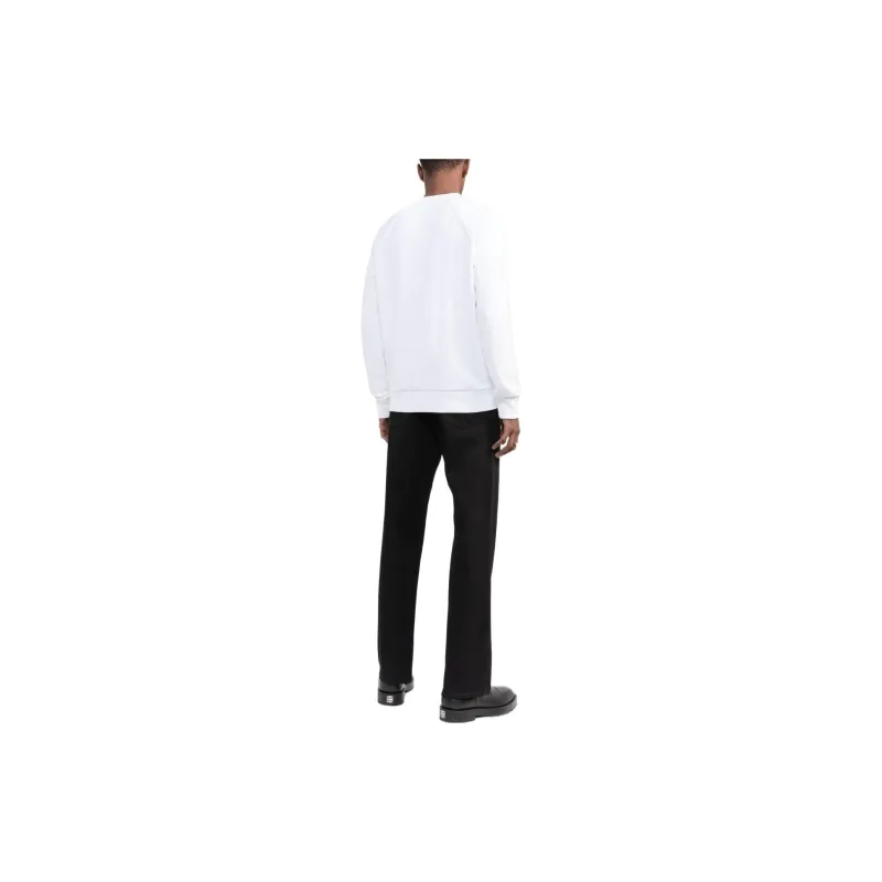 BALMAIN Flocked logo Sweatshirt-2