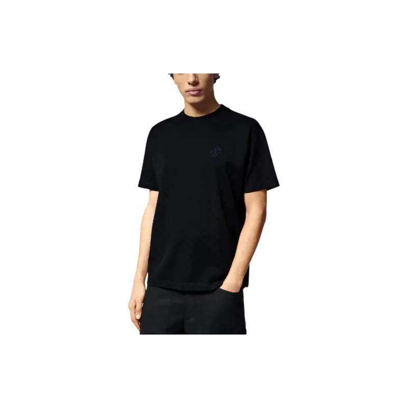 LOUIS VUITTON Damier Cotton Pique T Shirt-5