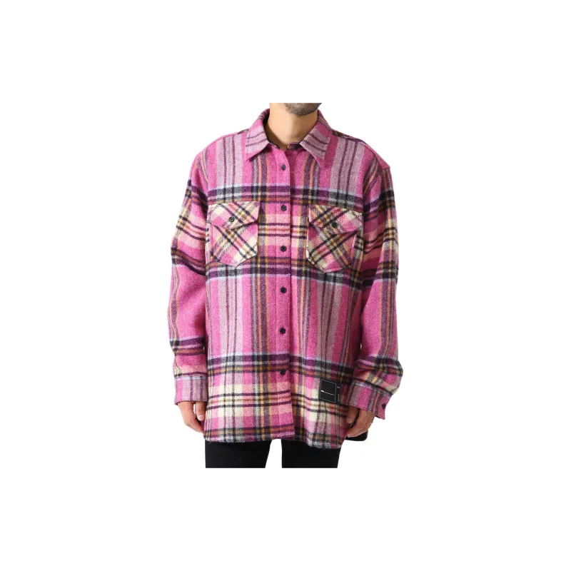 WE11DONE Shirts Unisex Pink-2