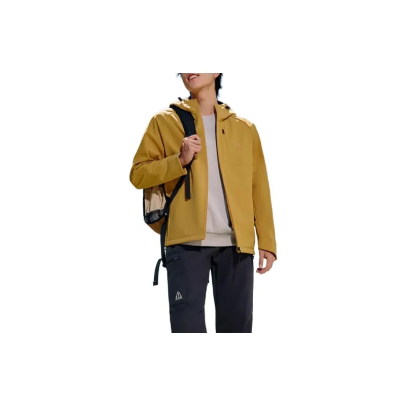 361° Jackets Coats Men's Gold Sand Yellow-1