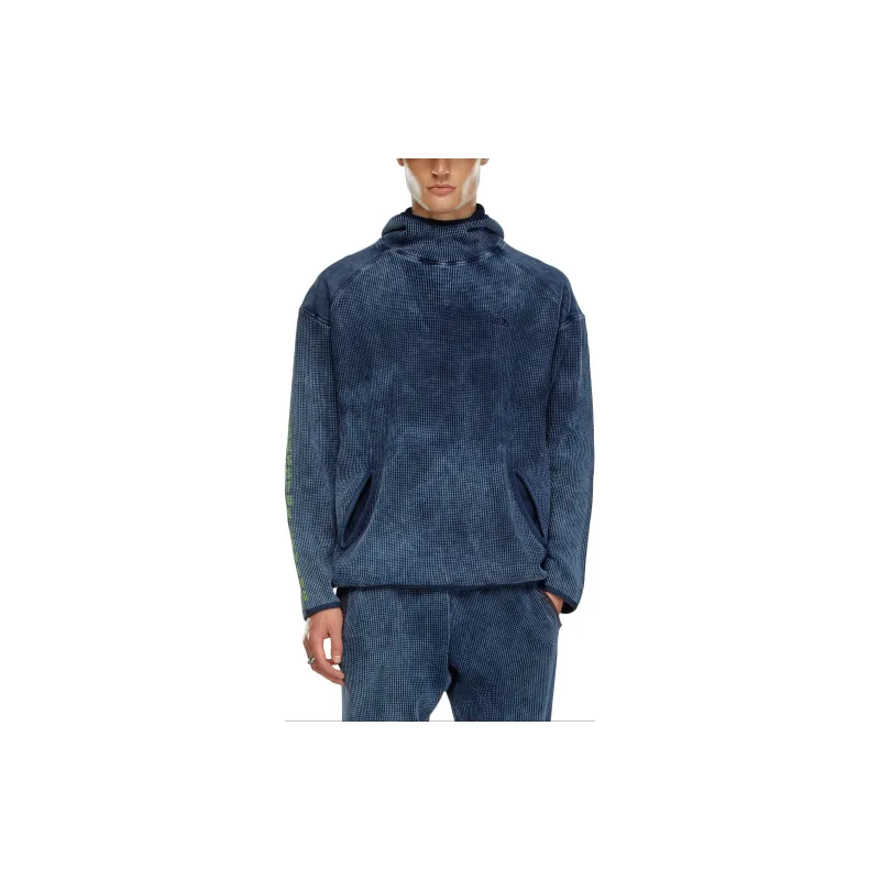 DIESEL S Waf Hoodie-2