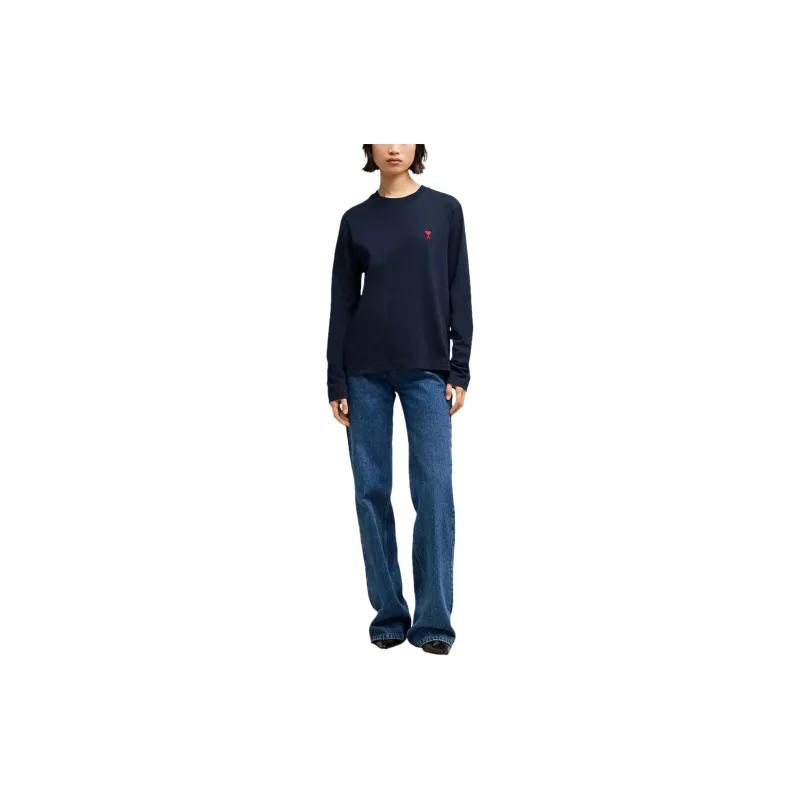 AMIPARIS Ami De Coeur Long Sleeves T Shirt-1