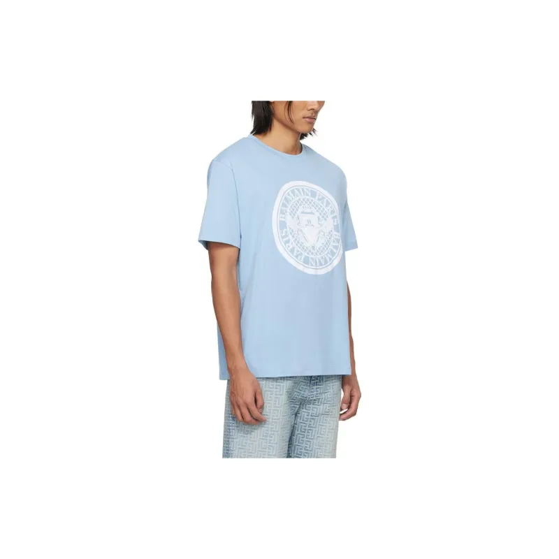 BALMAIN Coin Cotton T-shirt-3