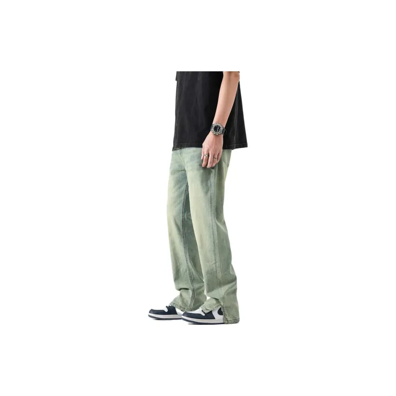 FAIRWHALE Jeans Unisex Yellow Mud-6