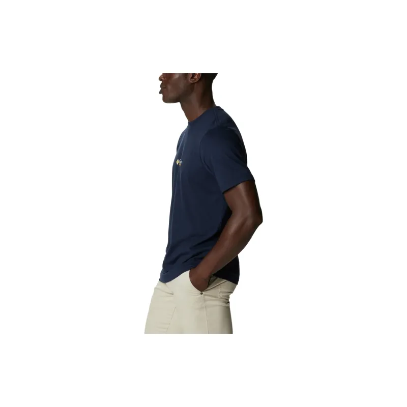 Columbia T Shirts Men Navy Blue-4