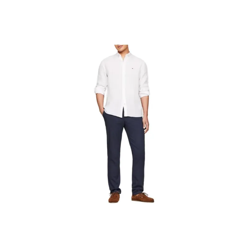 Tommy Hilfiger Shirt Men's Optical White-1