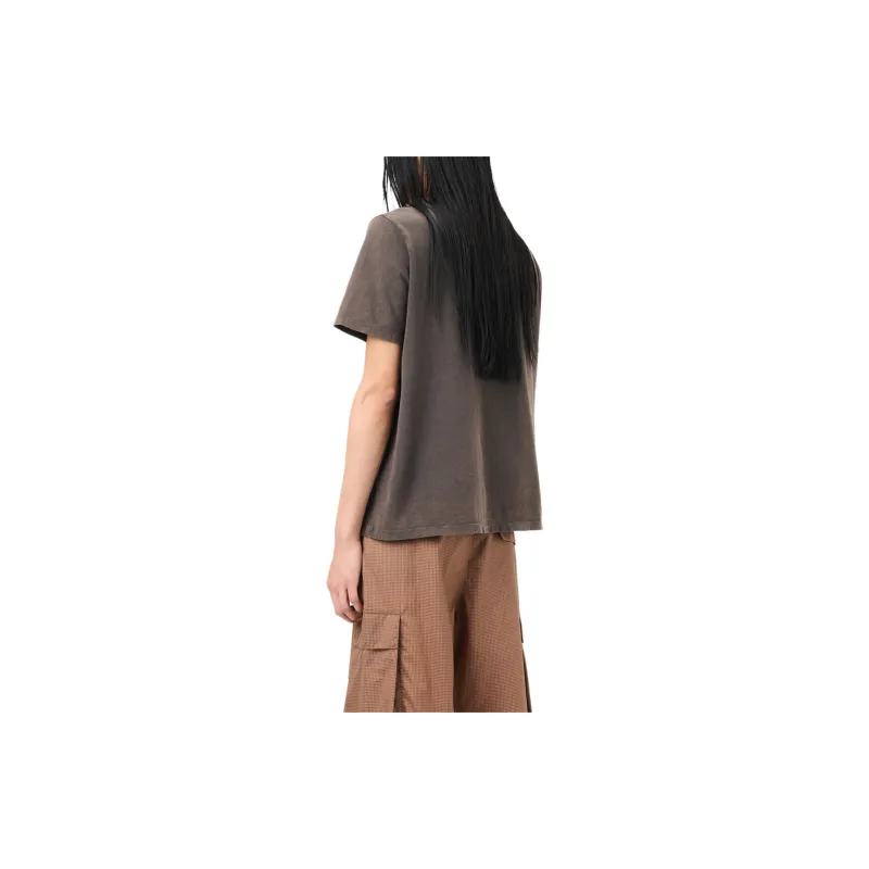 OUR LEGACY Drop shoulder Cotton T shirt-3