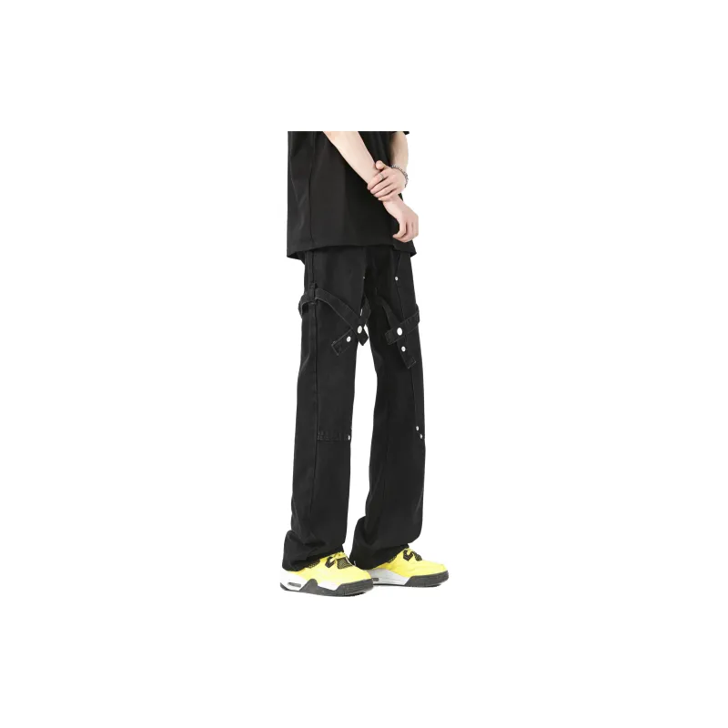 GEOFFREY B. SMALL Jeans Unisex Black-6