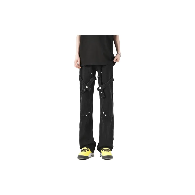 GEOFFREY B. SMALL Jeans Unisex Black-2