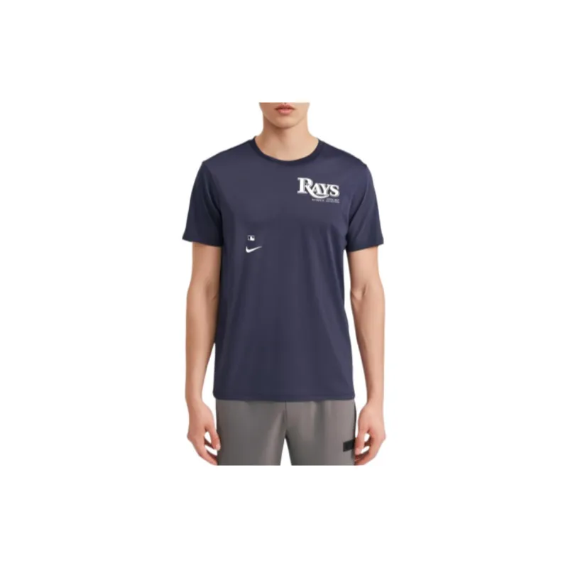 Nike T-Shirt Men's Marine Blue Tampa Bay Lightning-2