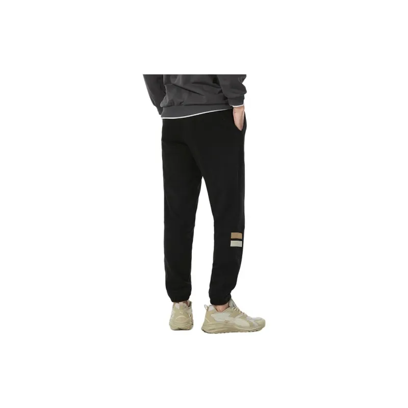 PUMA Knitted Sports Pants Men's Black-5