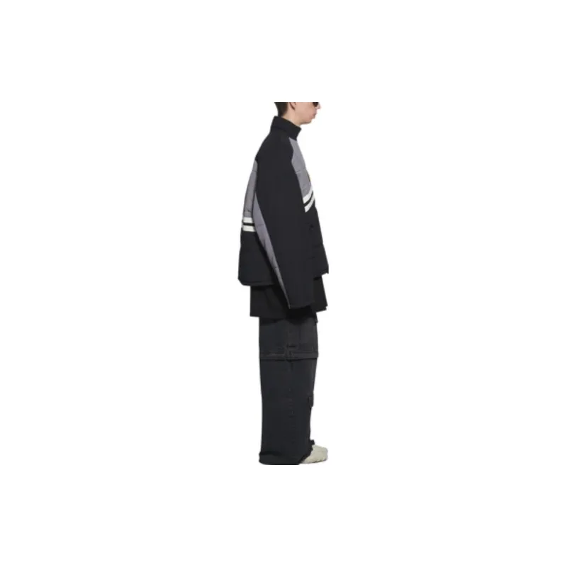 Balenciaga Jackets Coats Men's Gray-4