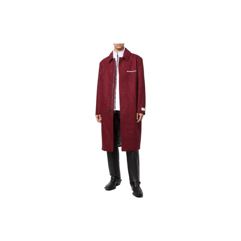 VTMNTS Check print Tailored Coat-1