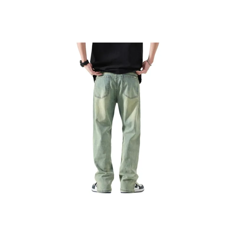 FAIRWHALE Jeans Unisex Yellow Mud-3