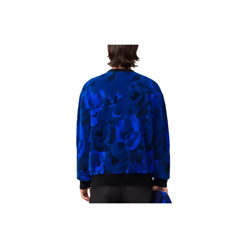 LACOSTE Floral pattern Jacquard Sweater-3