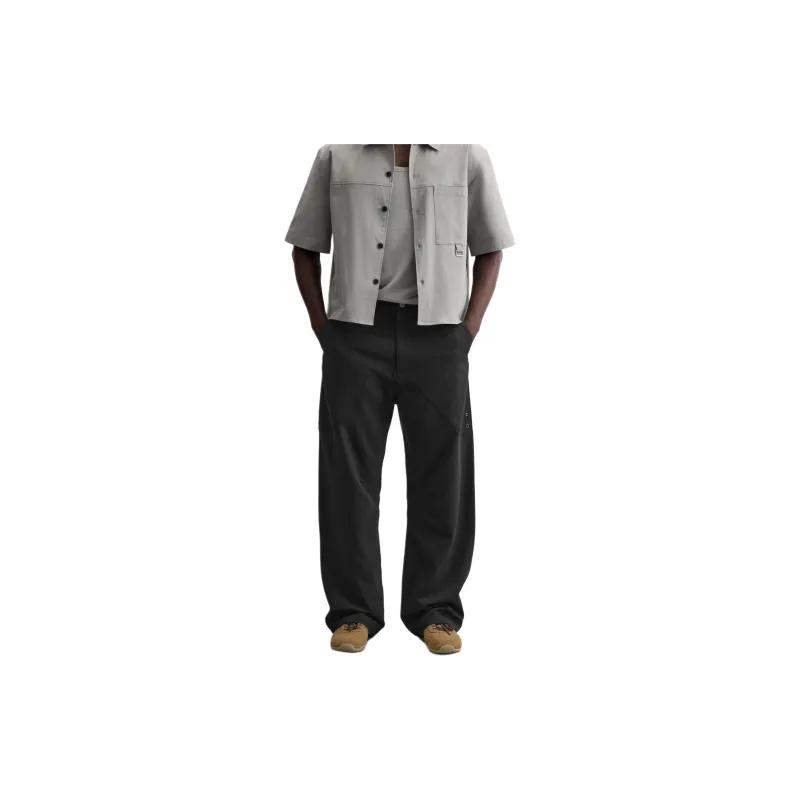 ZARA Casual Pants Men Black-2