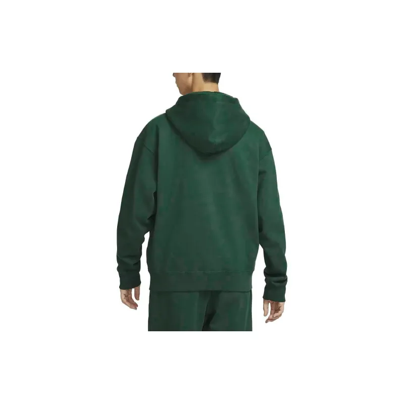 Nike Solo Swoosh Hoodie Jacket Green-3