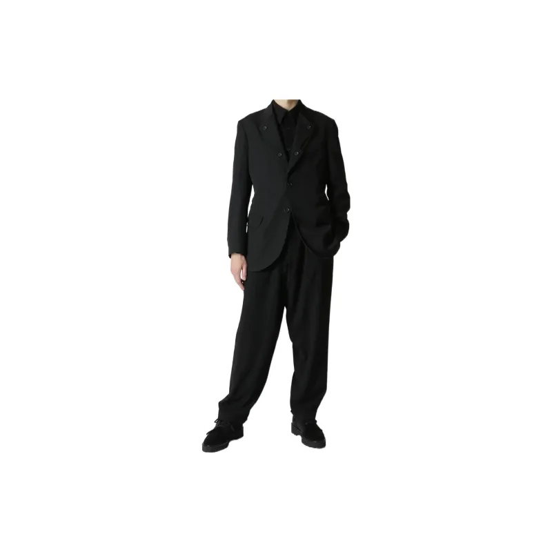 Yohji Yamamoto Business Suits Men Black-2