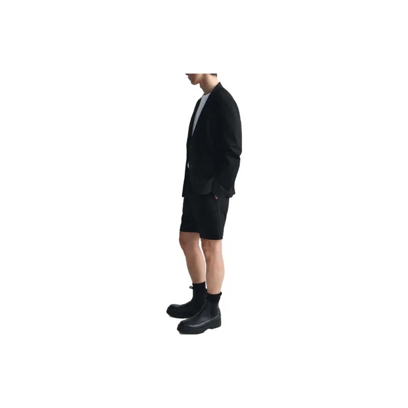 ZARA Casual Shorts Men Black-4