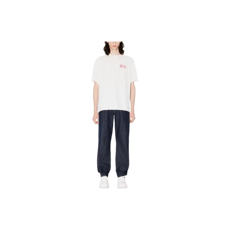 KENZO Heart Embroidered Oversized T Shirt-2