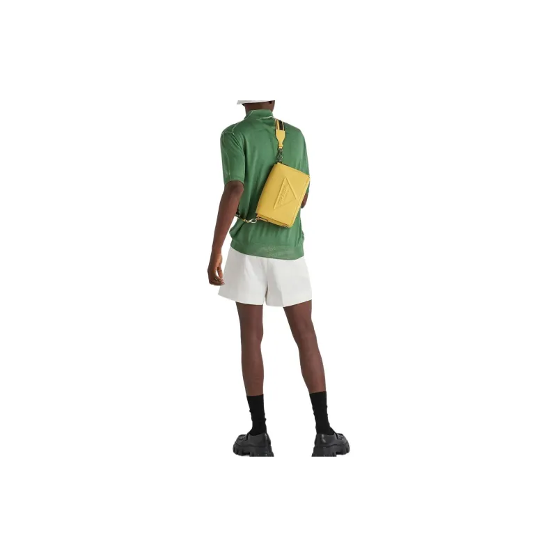 PRADA Polo Shirts Men Green-1