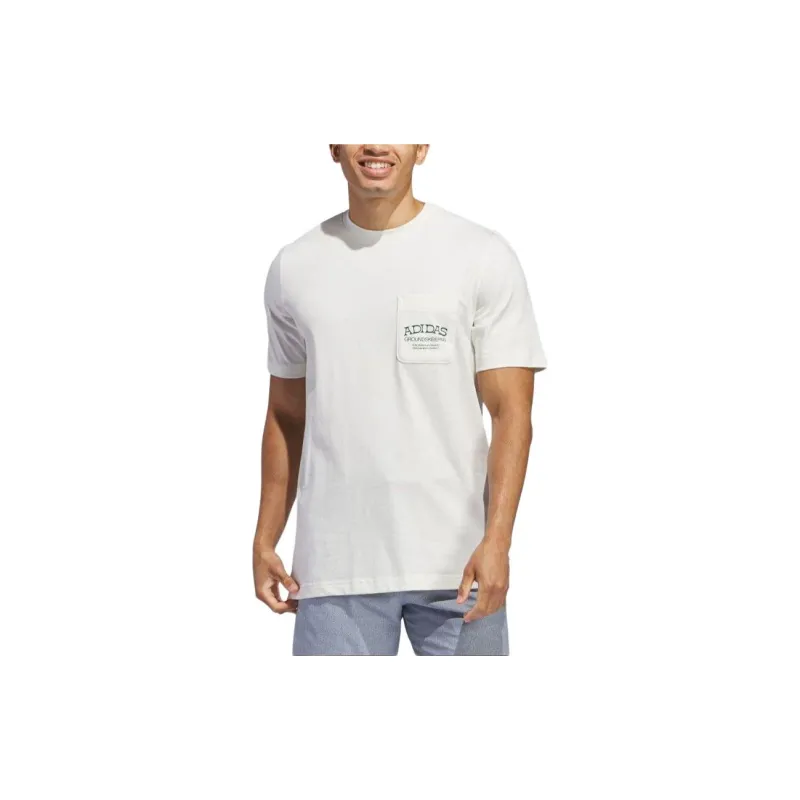Adidas Free Shipping With AdiClub Groundskeeper Graphic Pocket Tee-2