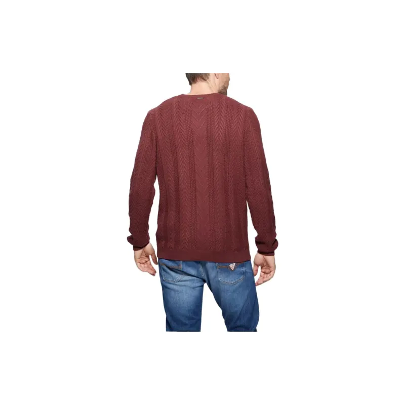 GUESS Sweaters Men Red-2