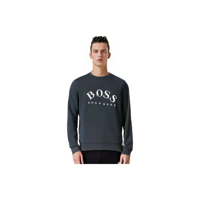 HUGO BOSS Sweatshirts Men Marine Blue-3