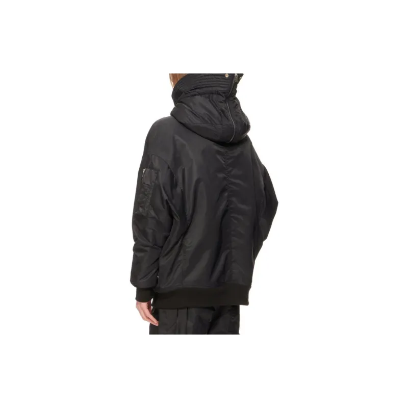 Rick Owens DRKSHDW Logo patch Hooded Jacket-4