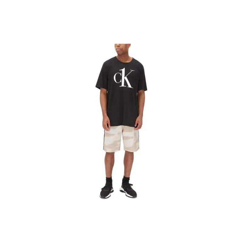 CALVIN KLEIN SS22 T Shirt Men's Black-1