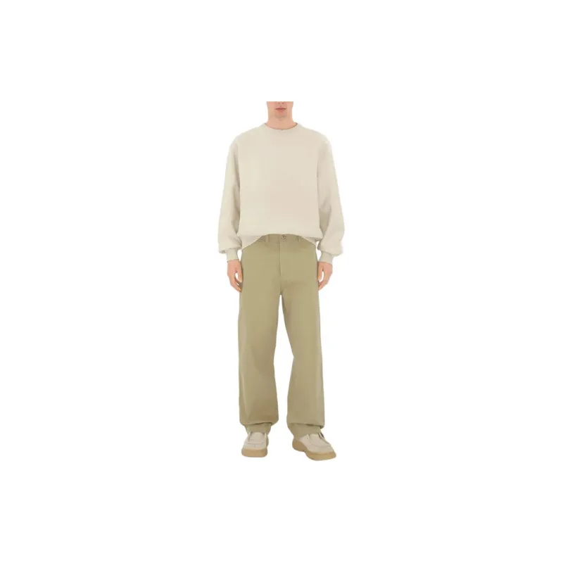 Burberry Straight leg Cotton Chinos-3